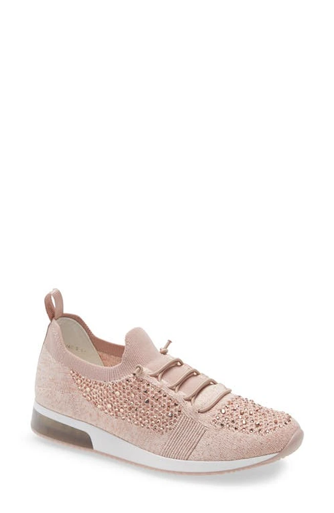 ara Lyssa Sneaker Rose Woven Stretch/Stones at Nordstrom,