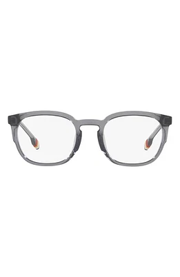 burberry Samuel 53mm Square Optical Glasses in Grey at Nordstrom