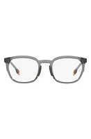 burberry Samuel 53mm Square Optical Glasses in Grey at Nordstrom