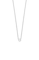 Bony Levy Icon Diamond Circle Pendant Necklace in 18K White Gold at Nordstrom