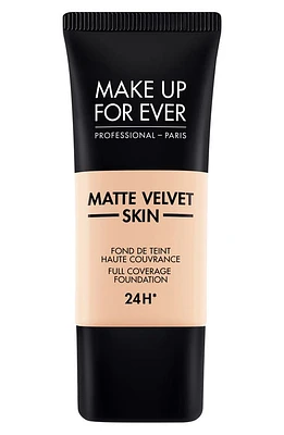 Make Up For Ever Matte Velvet Skin Full Coverage Foundation in R230-Ivory at Nordstrom