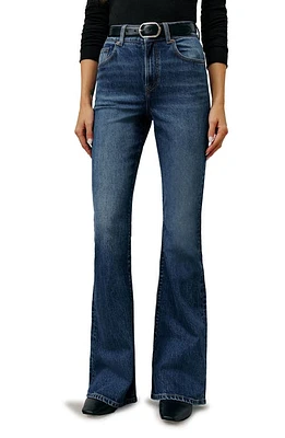 Reformation Margot High Waist Flare Jeans Bennett at Nordstrom,