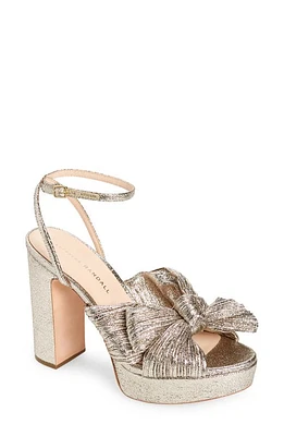 Loeffler Randall Natalia Platform Sandal Champagne at Nordstrom,