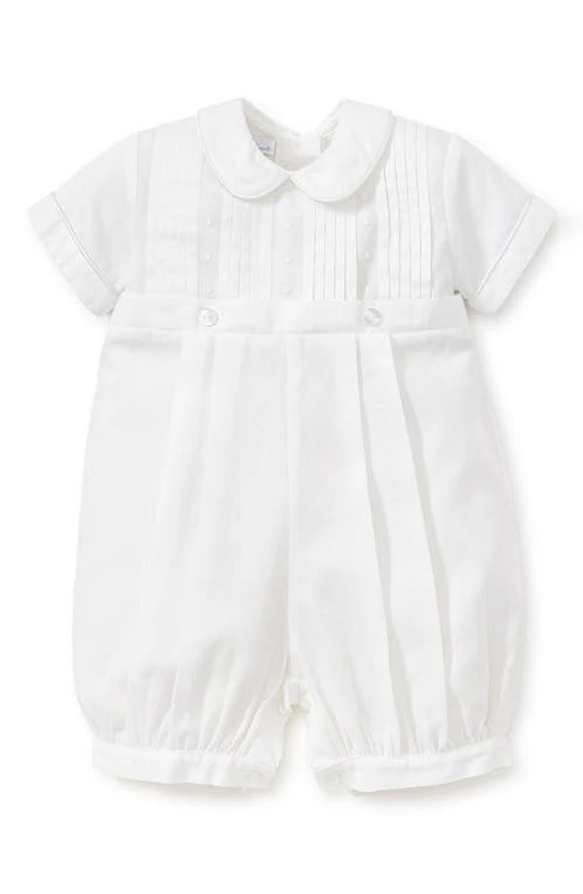 Kissy Alexander Collared Romper White at Nordstrom,