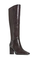 Donald Pliner Houda Knee High Boot Dark Brown at Nordstrom,