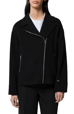 Soia & Kyo Iskra Covertible Sleeve Wool Blend Coat Black at Nordstrom,