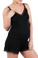 Cache Coeur Milk Maternity/Nursing Pajama Romper at Nordstrom,