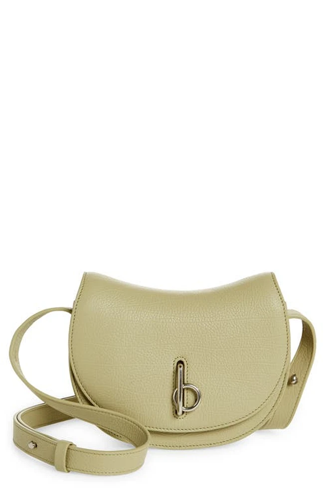 burberry Mini Rocking Horse Leather Shoulder Bag in Hunter at Nordstrom