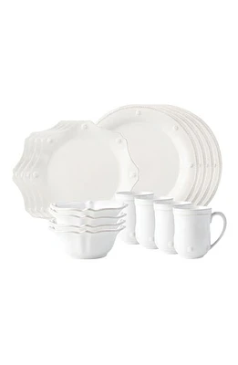 Juliska Berry & Thread Classic Whitewash 16-Piece Dinnerware Set at Nordstrom