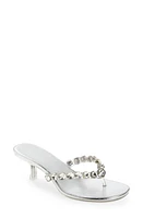 Jeffrey Campbell Rhinestone Flip Flop Silver at Nordstrom,