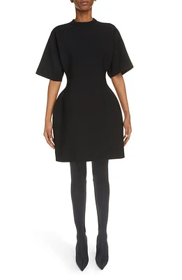 Balenciaga Hourglass Sweater Dress in Black at Nordstrom, Size Medium