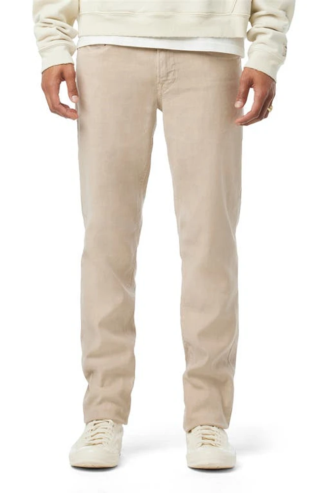 Hudson Jeans Blake Slim Straight Leg Stretch Linen Blend Five Pocket Pants Tuffet at Nordstrom,