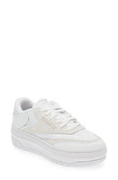 Reebok Club C Extra Platform Sneaker White/Ashlil/Pure Grey at Nordstrom,