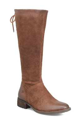 Børn Hayden Knee High Boot Rust Distressed Leather at Nordstrom,