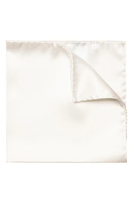 Eton Ivory Silk Pocket Square in Natural at Nordstrom