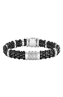 LAGOS Black Caviar Diamond Link Bracelet at Nordstrom, Size 7.5