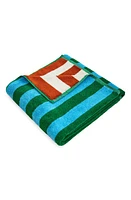 Dusen Dusen Field Stripe Cotton Terry Bath Towel at Nordstrom