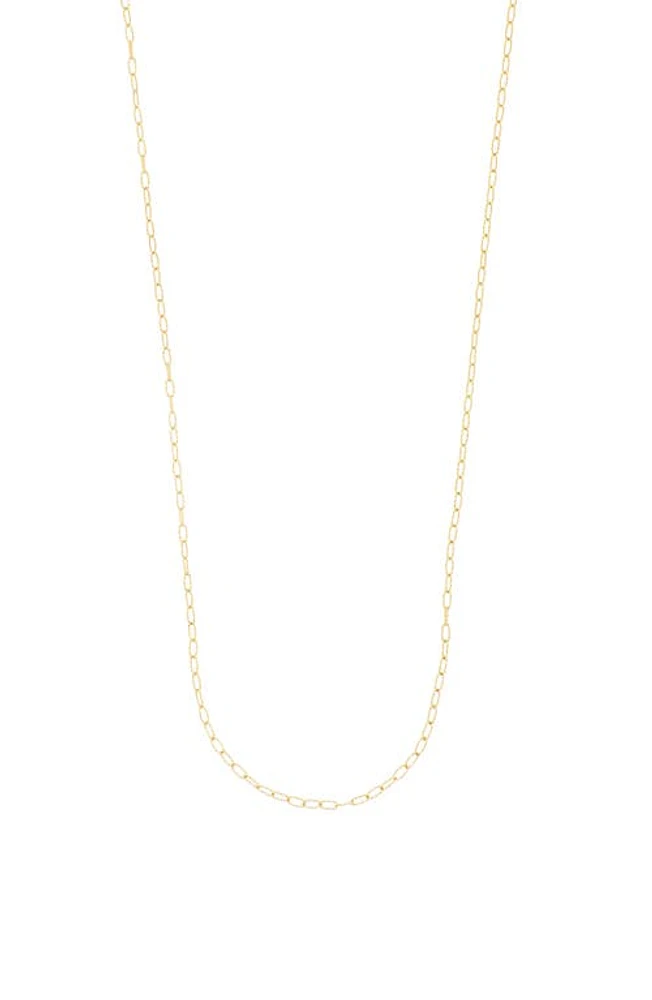 Bony Levy 14K Gold Link Chain Long Necklace in Yellow Gold at Nordstrom, Size 18 In