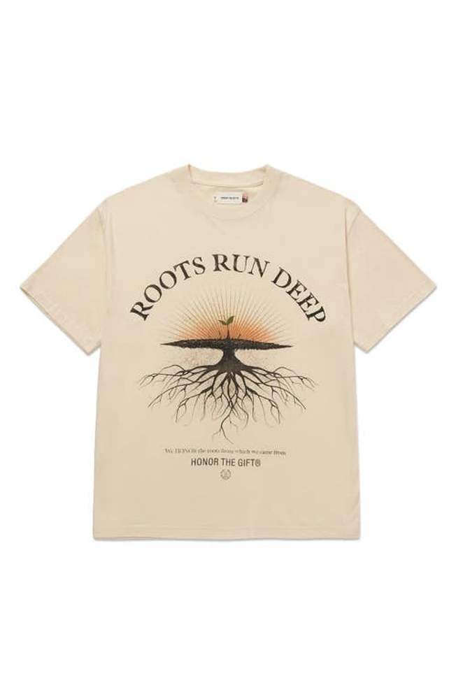 HONOR THE GIFT Roots Run Deep Graphic T-Shirt Bone at Nordstrom,