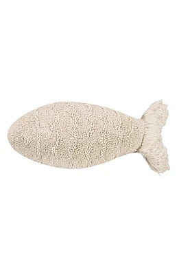 Lorena Canals Fish Cushion in Natural at Nordstrom