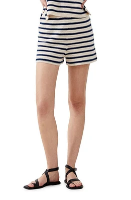 French Connection Lumi Mozart Open Stitch Cotton Shorts at Nordstrom,