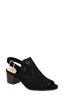 Bella Vita Emmalyn Sandal Black Suede Leather at Nordstrom,