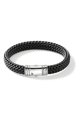 John Hardy Men's Woven Bracelet in Black at Nordstrom