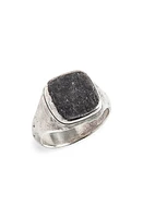 John Varvatos Silver Ring in Metallic Silver at Nordstrom, Size 10