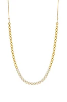 Ettika Show Yourself Pavé Bead Necklace in Gold at Nordstrom