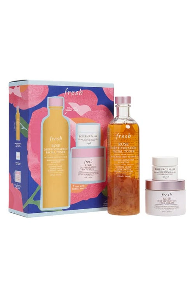 Fresh Rose Skin Care Set USD $103 Value at Nordstrom