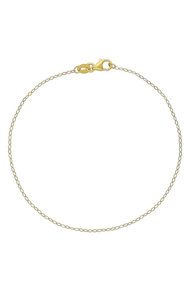 Bony Levy 14K Gold Marquise Chain Bracelet in 14K Yellow Gold at Nordstrom, Size 7