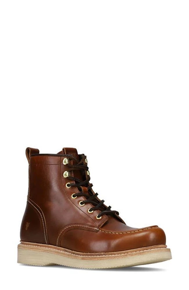 Frye Hudson Work Boot Saddle at Nordstrom,