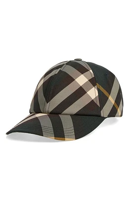 burberry Check Baseball Cap Ivy at Nordstrom,