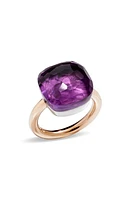 Pomellato Nudo Assoluto Ring in Rose Gold/Amethyst at Nordstrom, Size 5.75