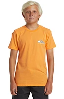 Quiksilver Kids' Step Up Graphic T-Shirt Tangerine at