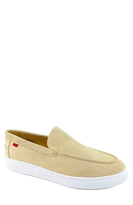 Marc Joseph New York Florence Moc Toe Loafer Beige Suede at Nordstrom,