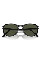 Persol 55mm Pillow Sunglasses in Black at Nordstrom