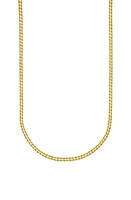 Bony Levy 14K Gold Woven Link Chain Necklace in 14K Yellow Gold at Nordstrom, Size 18