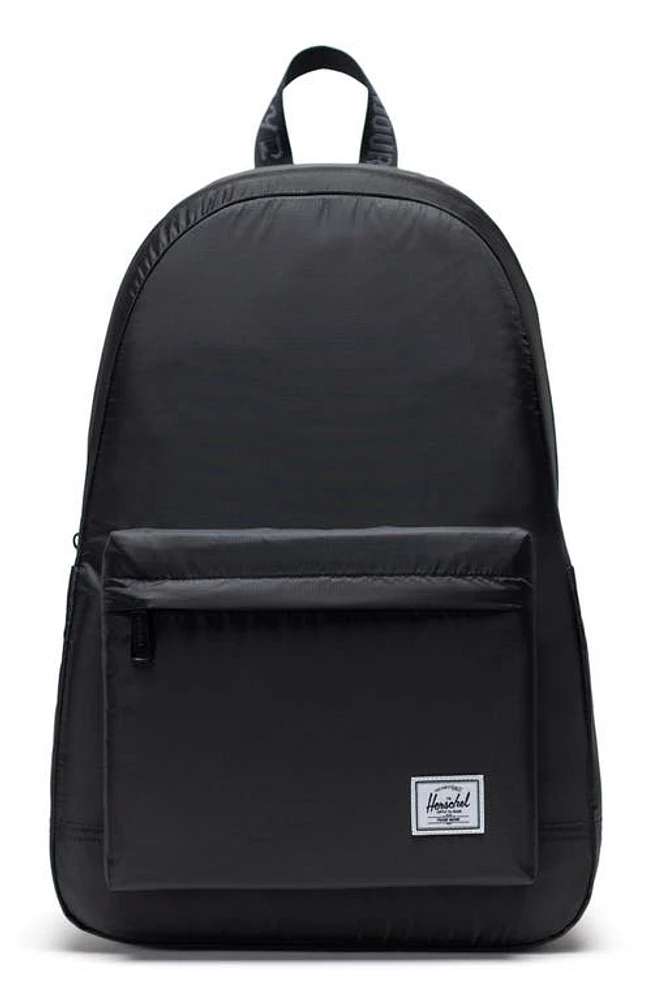 Herschel Supply Co. Rome Packable Ripstop Backpack in Black at Nordstrom