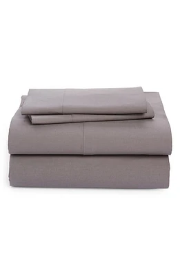 Boll & Branch Percale Hemmed Sheet Set in Stone at Nordstrom