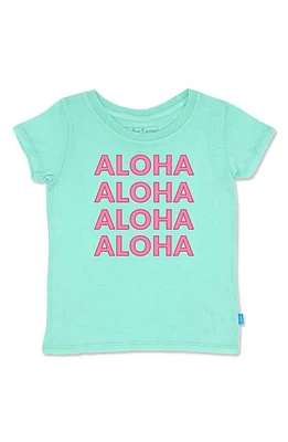 Feather 4 Arrow Aloha Cotton Graphic Tee in Beach Glass at Nordstrom, Size 18M