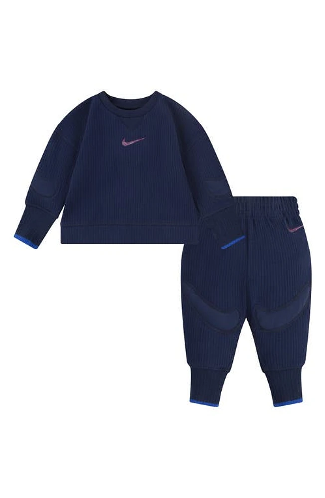 Nike Ready Set Sweatshirt & Joggers Midnight Navy at Nordstrom,