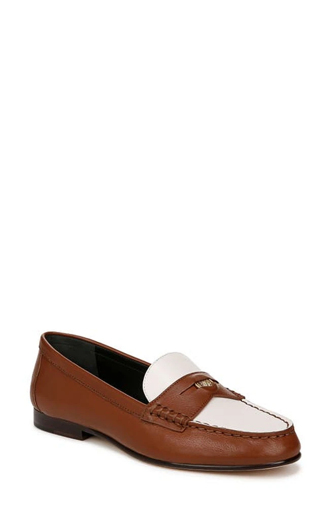 Veronica Beard Penny Loafer Caramel/Lily at Nordstrom,