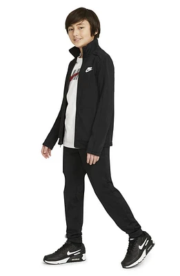 Nike Kids' Sportswear Track Suit Black/Black at Nordstrom,