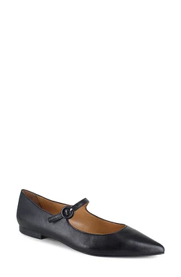 Splendid Mariana Pointed Toe Mary Jane Flat Black at Nordstrom,