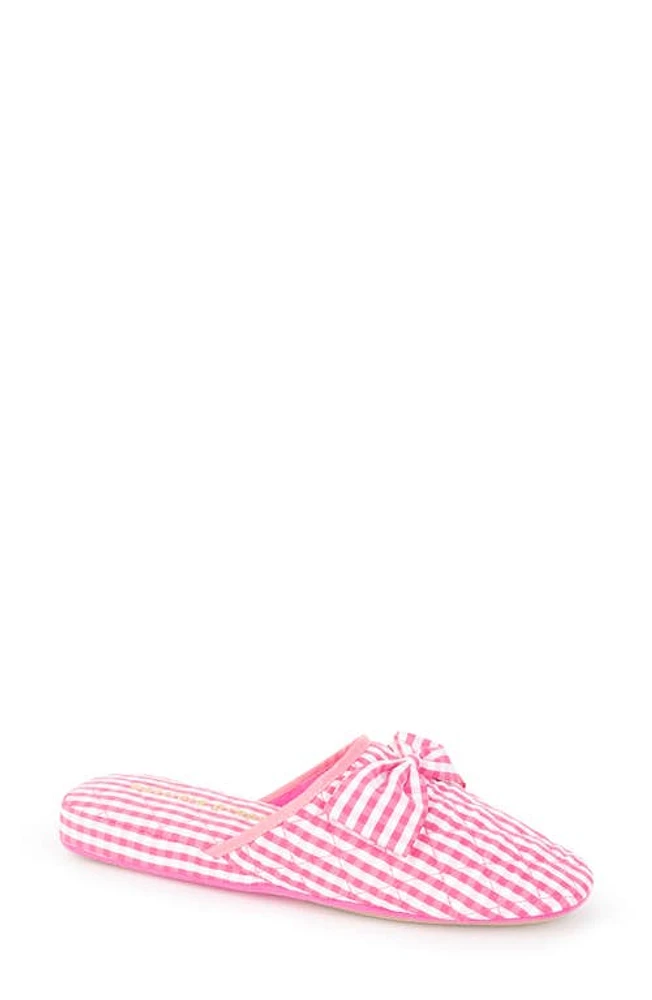 patricia green Zoe Gingham Quilted Slipper at Nordstrom,