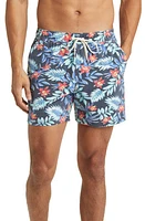 Fair Harbor The Bungalow Swim Trunks Midnight Palms at Nordstrom,