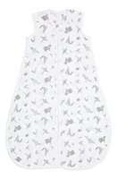 aden + anais Organic Cotton Muslin Wearable Blanket in Map The Stars Grey at Nordstrom