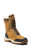 Timberland White Ledge Faux Shearling Insulated Waterproof Hiking Boot in Wheat Full Grain at Nordstrom, Size 7.5