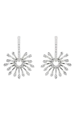 Hueb Luminus Diamond Drop Earrings in White Gold at Nordstrom